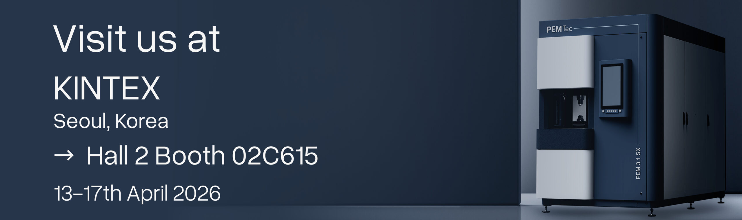 PEMTec at SIMTOS 2026: PECM Technology for High-Precision Manufacturing